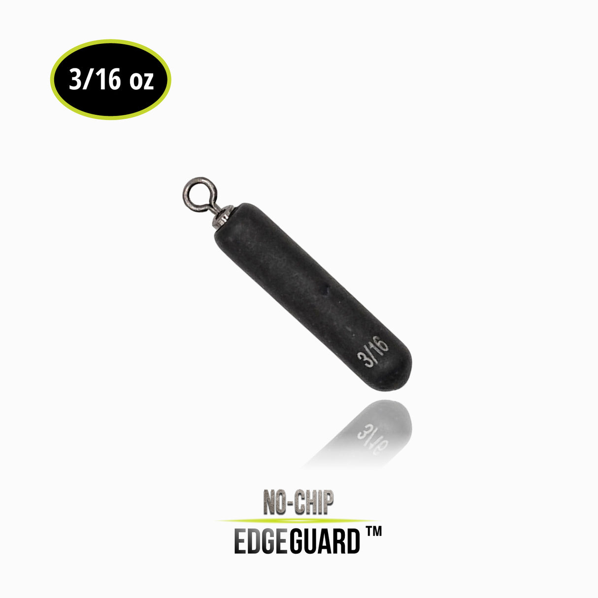 Tungsten Drop Shot – Skinny – Closed Eye – 3/16 oz (3 Pack)