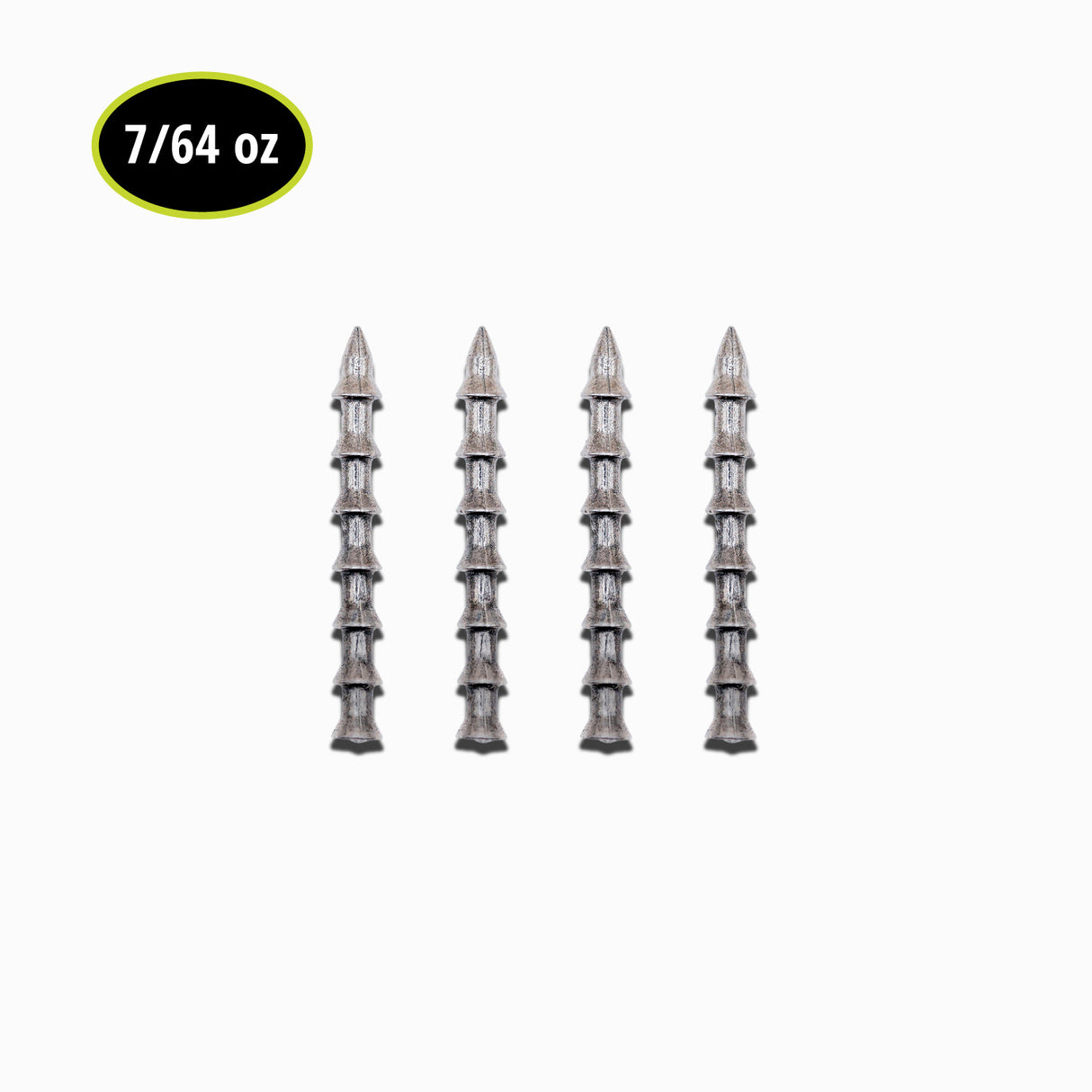 Tungsten Nail Weight – 7/64 oz (4 Pack)