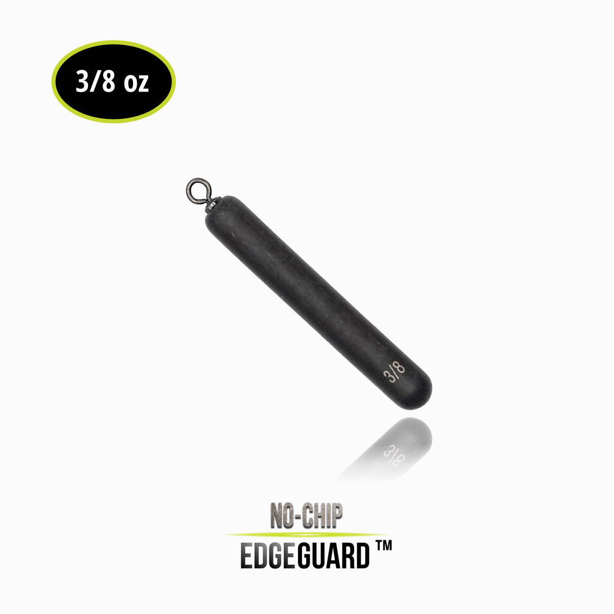 Tungsten Drop Shot – Skinny – Closed Eye – 3/8 oz (3 Pack)