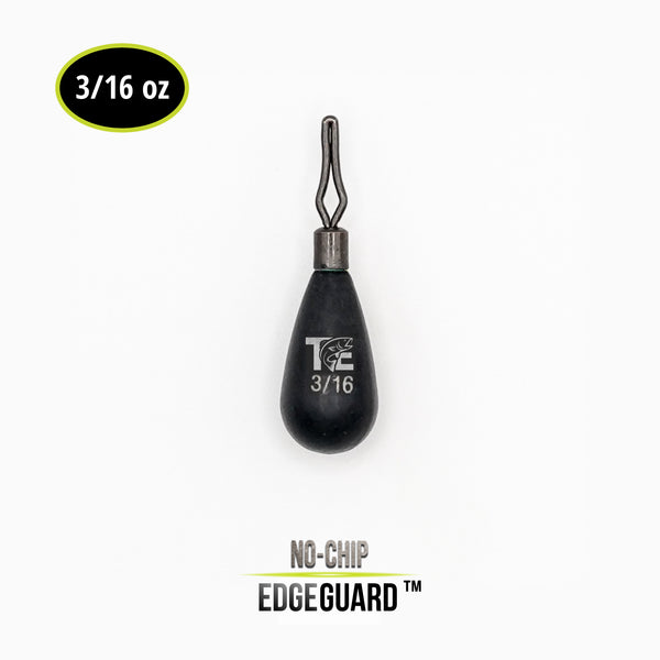 Tungsten Drop Shot – Tear Drop – 3/16 oz (4 Pack)