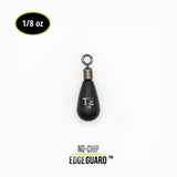 Tungsten Drop Shot – Tear Drop – Closed Eye – 1/8 oz (4 Pack)