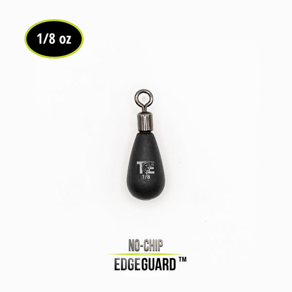 Tungsten Drop Shot – Tear Drop – Closed Eye – 1/8 oz (4 Pack)