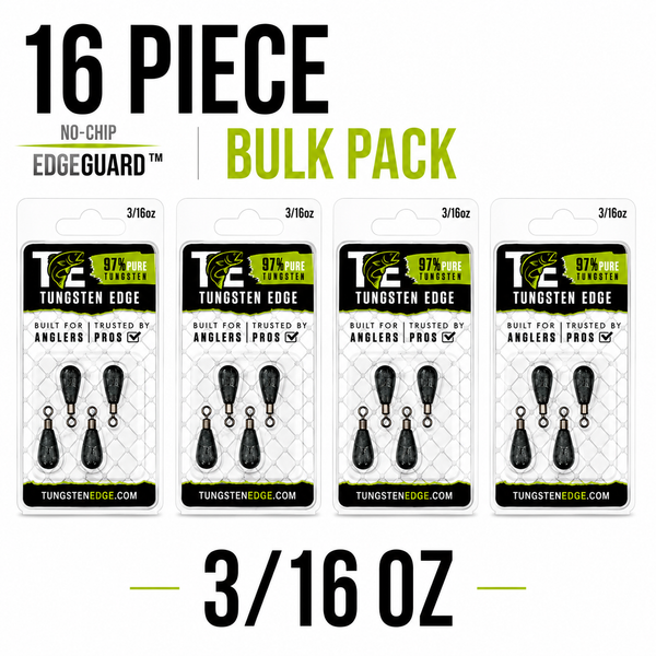 3/16 oz Tear Drop Free Rig Bundle