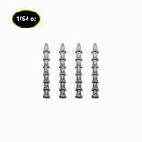 Tungsten Nail Weight – 1/64 oz (10 Pack)