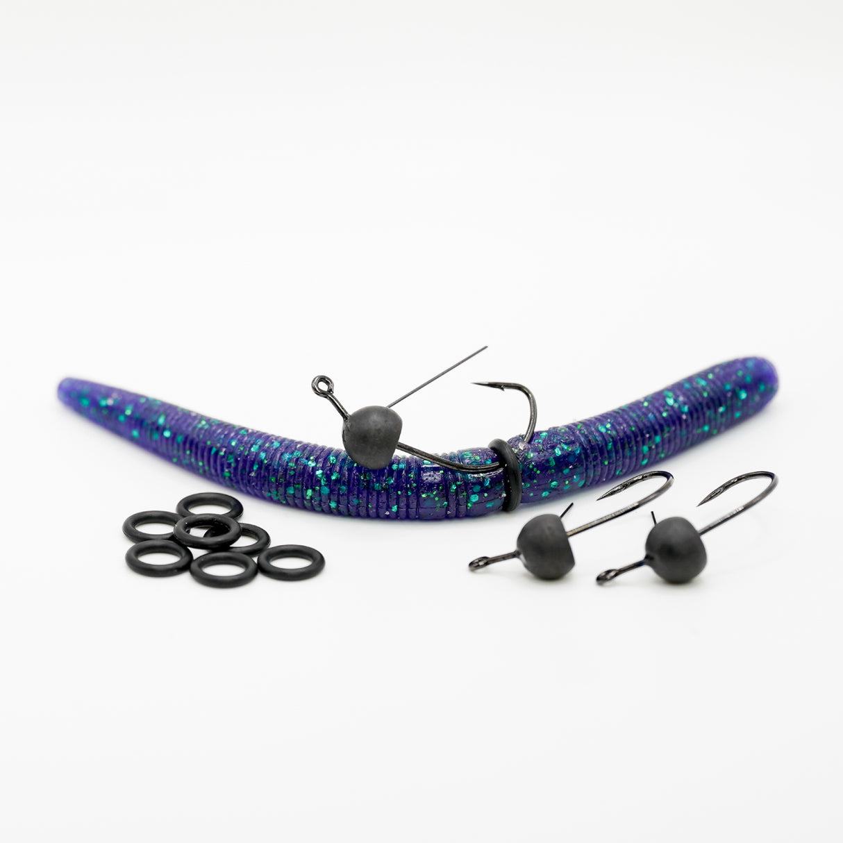 Tungsten Wacky Weight – Weedless – 1/4 oz (2 Pack)